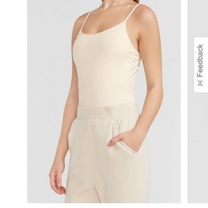 Express Best Loved Bra Cami Cream Off-white Swan New With Tags NWT